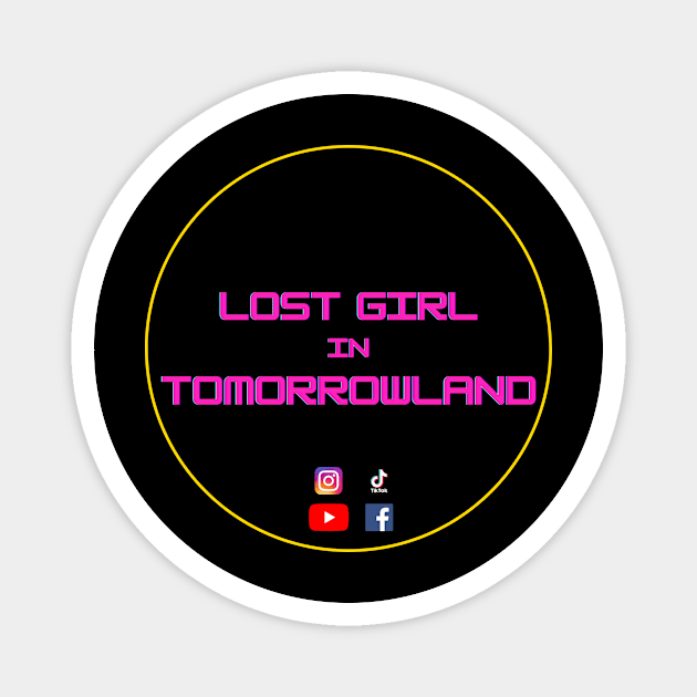 Lost Girl Productions Logo Magnet by Lost Girl in Tomorrowland